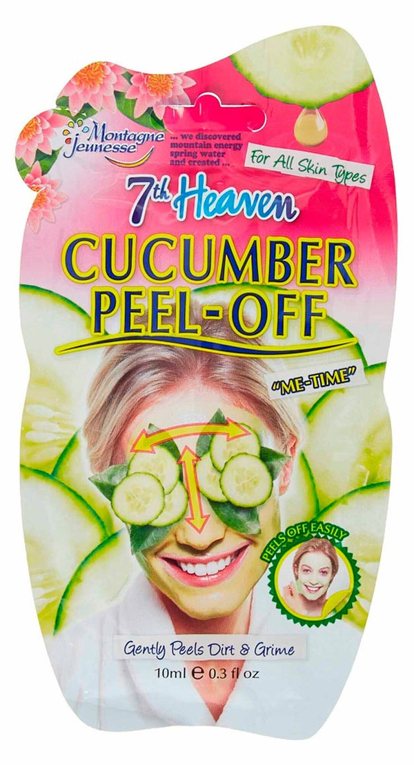 7TH HEAVEN CUCUMBER PEEL-OFF MASK 0.3 oz. DISPLAY (12 COUNT)