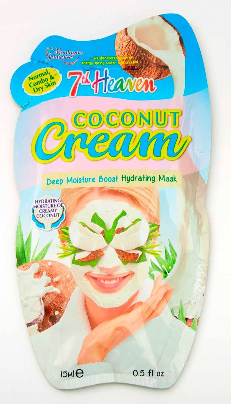 7TH HEAVEN COCONUT CREAM MASK 0.5 oz. DISPLAY (12 COUNT)