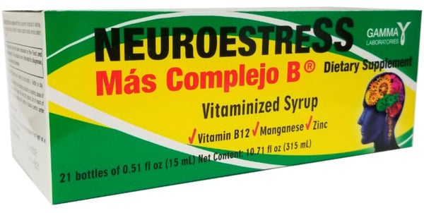 NEUROESTRESS BY GAMMA LABORATORIES - 21 VIALES (VIALS)