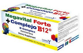 MEGAVITAL FORTE by GAMMA LABORATORIES 21 VIALES (VIALS)