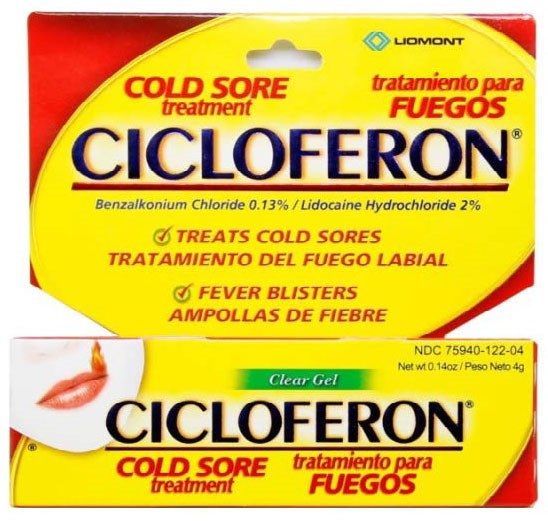 CICLOFERON COLD SORE TREATMENT