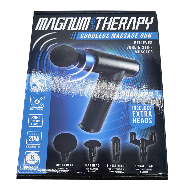 ITEM NUMBER 022789 MAGNUM MASSAGER GUN 6 PIECES PER DISPLAY