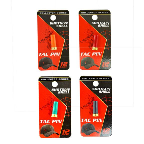 ITEM NUMBER 022834 SHOT GUN SHELL PIN 12 PIECES PER DISPLAY