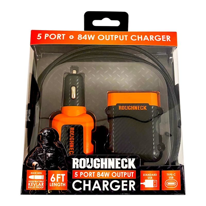 ITEM NUMBER 022914 ROUGHNECK CHARGER 4 PIECES PER DISPLAY