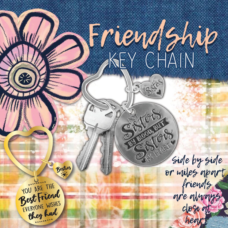 ITEM NUMBER 023122 FRIENDSHIP KEYCHAIN 12 PIECES PER DISPLAY