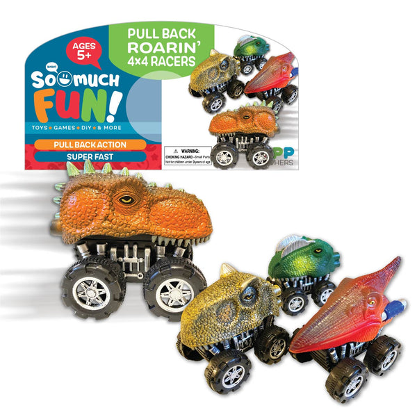 ITEM NUMBER 023216 DINOSAUR PULL BACK CAR 24 PIECES PER PACK