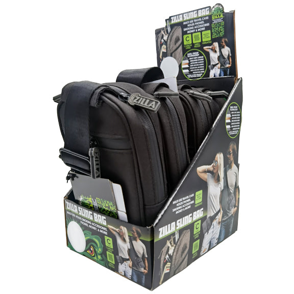 ITEM NUMBER 023238 ZILLA SLING BAG 4 PIECES PER DISPLAY