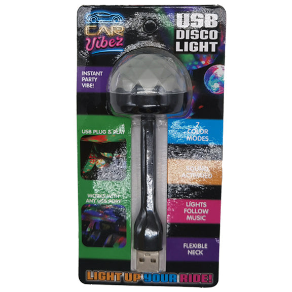 ITEM NUMBER 023308 USB DISCO BALL 6 PIECES PER DISPLAY