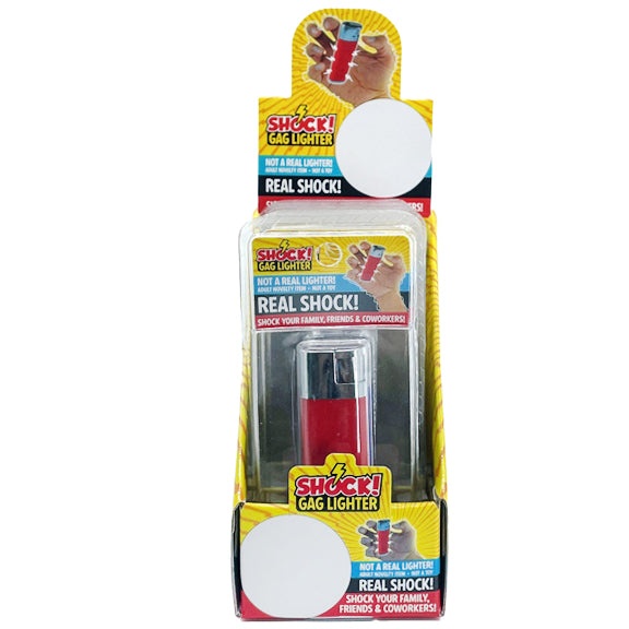 ITEM NUMBER 023396 GAG SHOCK LIGHTER 6 PIECES PER DISPLAY