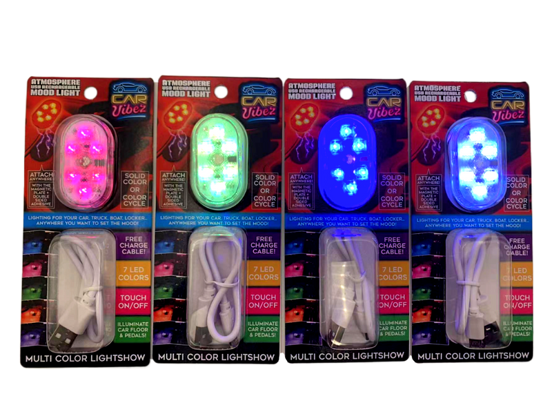 ITEM NUMBER 023576 LED MULTI COLOR MAGNETIC LAMP 12 PIECES PER DISPLAY