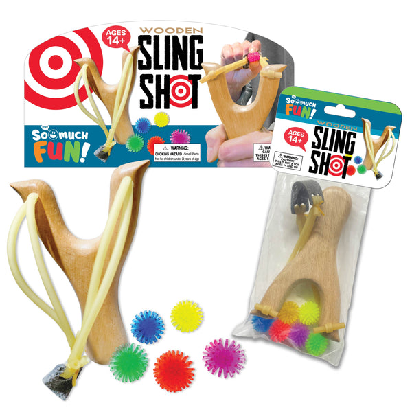 ITEM NUMBER 023669 WOODEN SLING SHOT 12 PIECES PER PACK