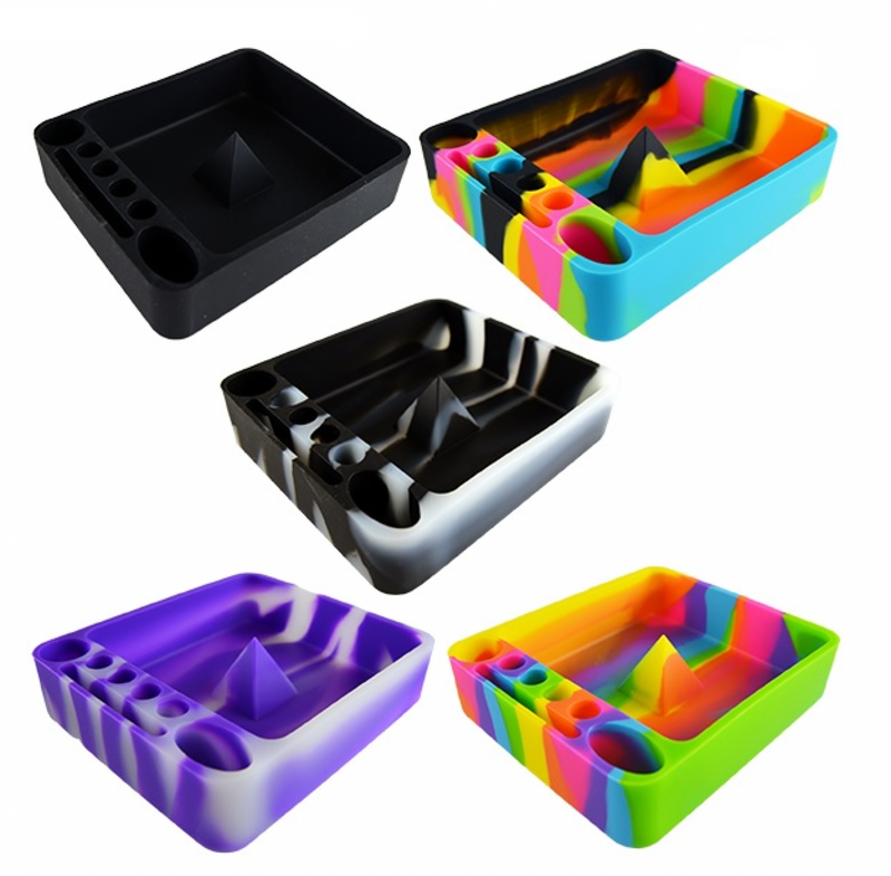 Silicone Pyramid Ashtray