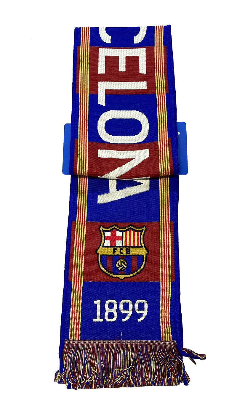 BARCELONA F.C. SCARF / "MES QUE UN CLUB"