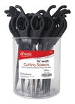 ANNIE BLACK HAIR SHEARS 6.5 in. (24 COUNT)