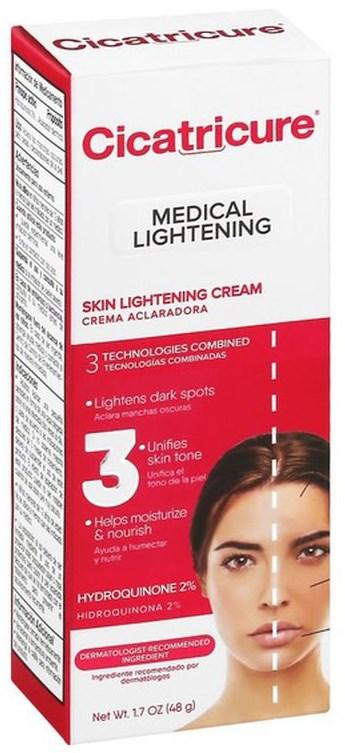 CICATRICURE MEDICAL LIGHTENING CREAM 1.7 oz.