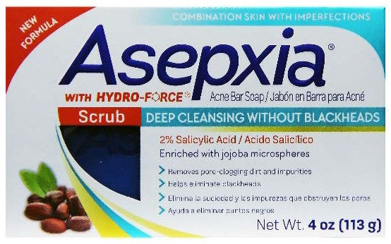 ASEPXIA CLEANSING BAR SCRUB 4 oz.