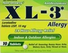 XL-3 ALLERGY (10 TABLETS)