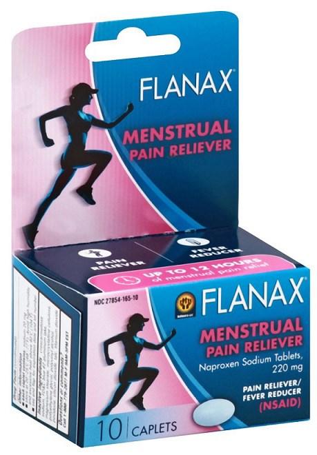 FLANAX MENSTRUAL CRAMP RELIEVER (10 CAPLETS)