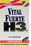 VITAL FUERTE H3 (30 CAPSULES)