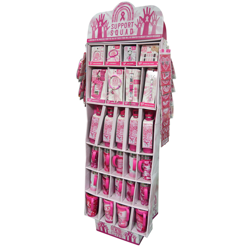 ITEM NUMBER 088417 PINK FLOOR DISPLAY 117 PIECES PER DISPLAY