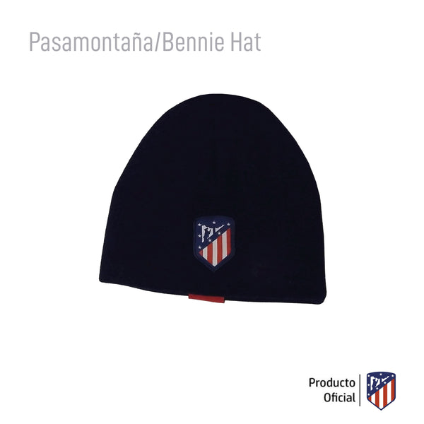 ATLETICO DE MADRID REVERSIBLE BLUE AND RED BEANIE