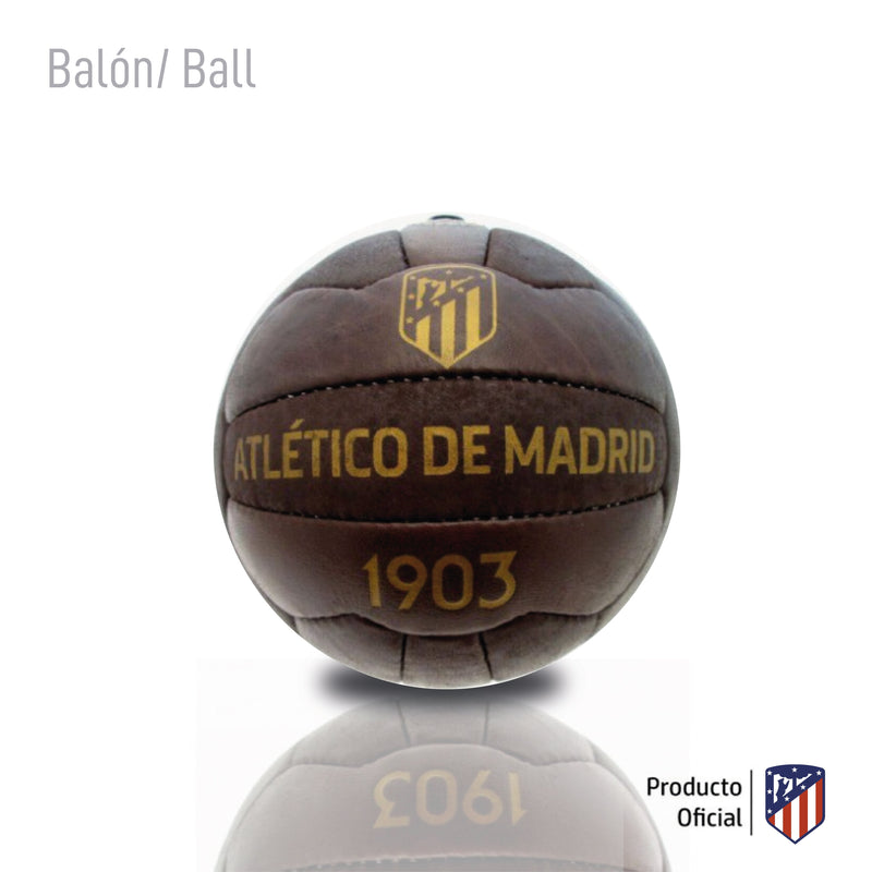 Atletico de Madrid Soccer Ball Size 5 RETRO