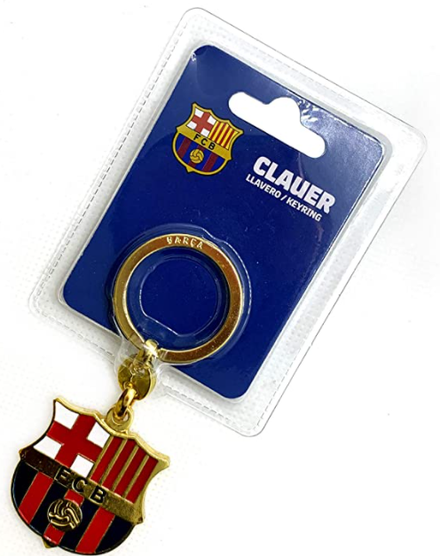 BARCELONA F.C. KEYCHAIN LOGO