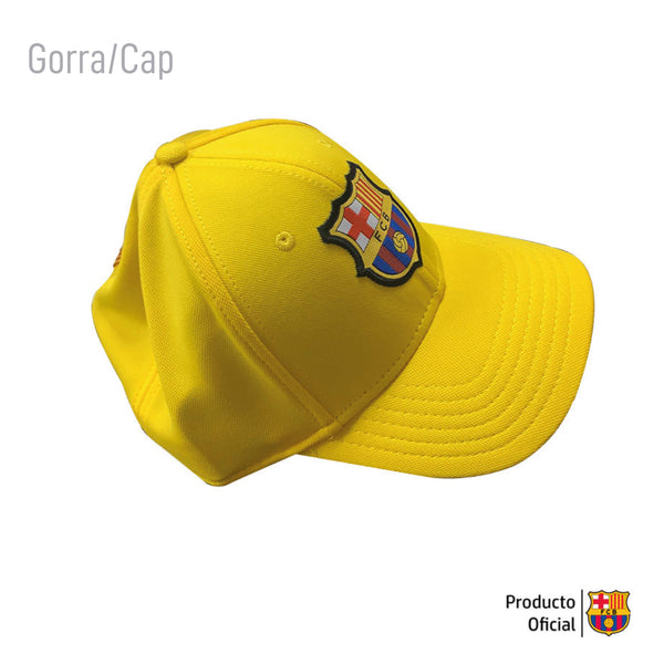 FC Barcelona Baseball Cap Yellow Adult Size