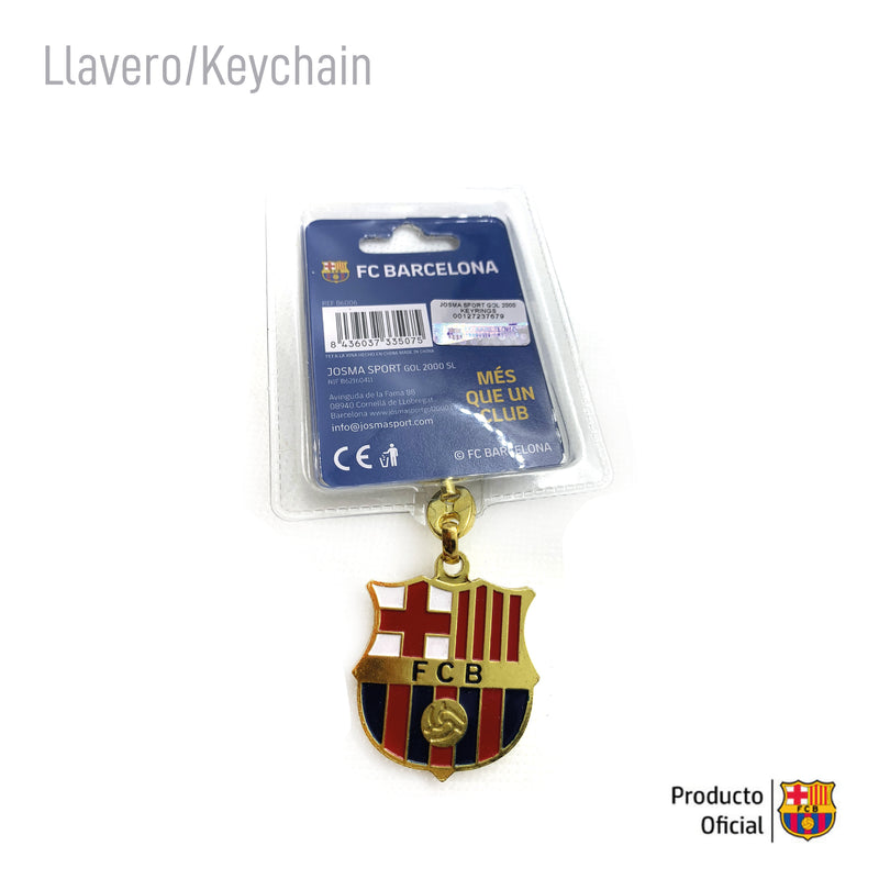 BARCELONA F.C. KEYCHAIN LOGO