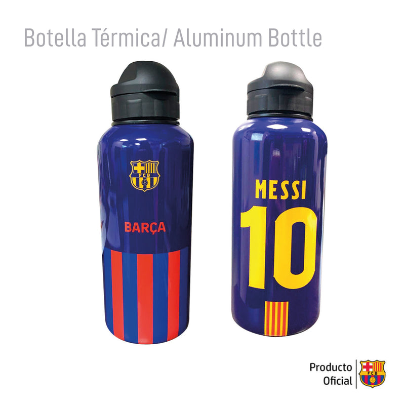 BARCELONA MESSI WATER ALUMINIUM DRINK BOTTLE