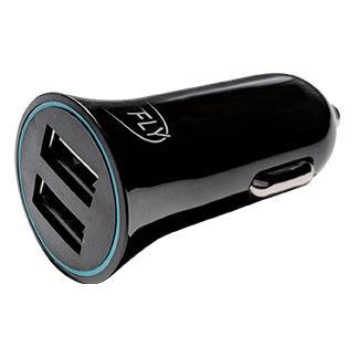 2.1 Amp Dual USB Car Charger asst Colors (24 Pack)