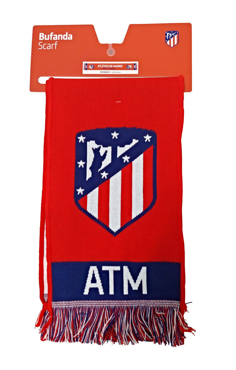 ATLETICO DE MADRID SCARF RED