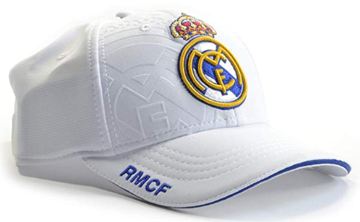 REAL MADRID HAT WHITE CLASSIC WITH LOGO