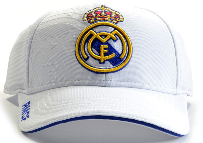 REAL MADRID HAT WHITE CLASSIC WITH LOGO