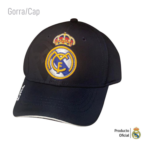 REAL MADRID BLUE HAT CLASSIC WITH LOGO