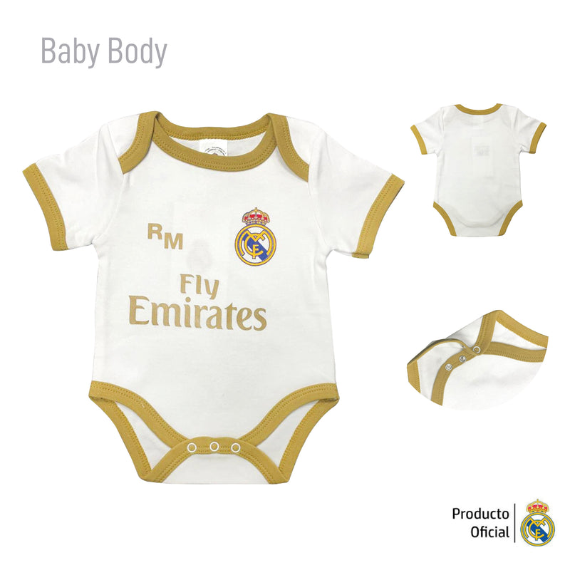 REAL MADRID BABY BODY BLUE AND BLACK