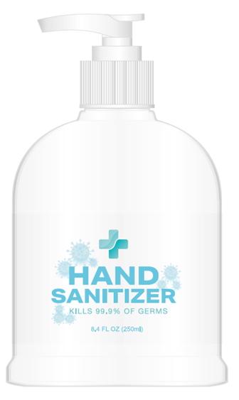 HAND SANITIZER WITH PUMP 8.4 OZ