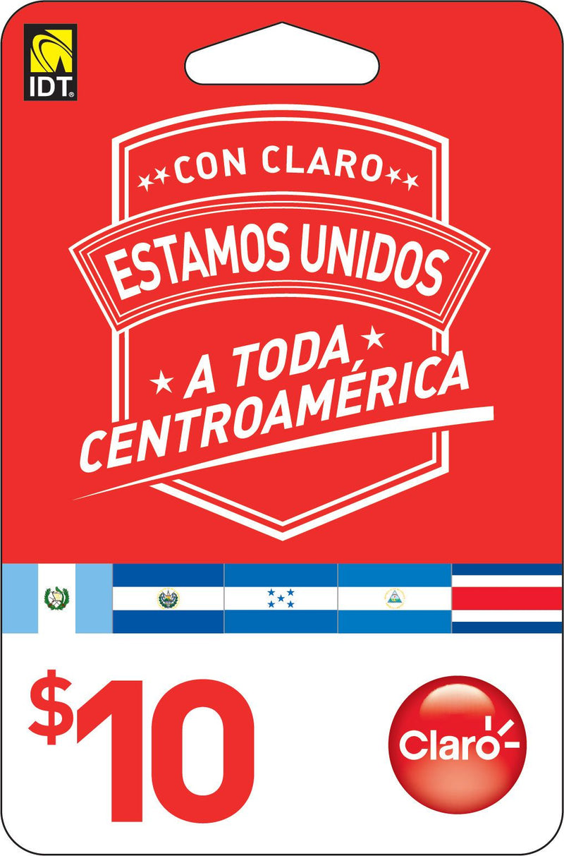 $10 Claro Universal Hard Card (50 Pack)