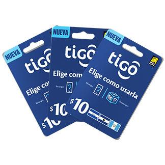 $10 Tigo Universal Hard Cards: INACTIVE (50 Pack)