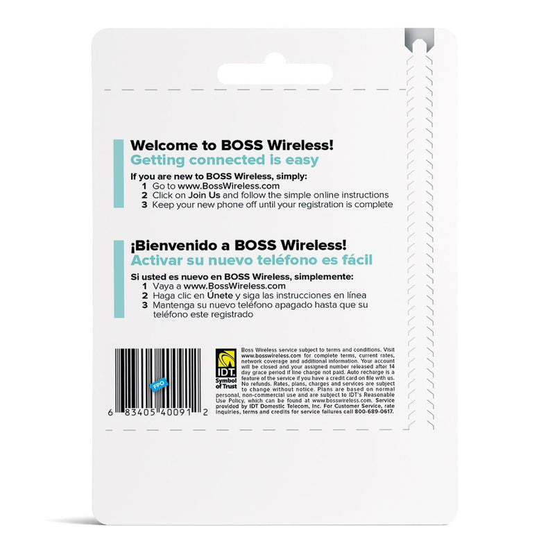 BOSS Wireless SIM J-Hook (100 Pack)